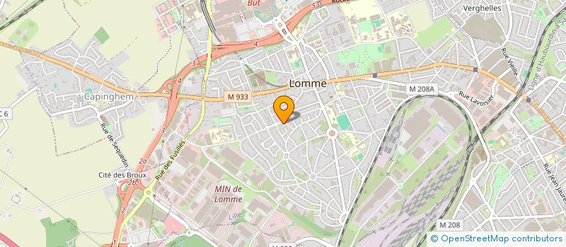 localisation de l'entreprise SCI AZUR à LILLE