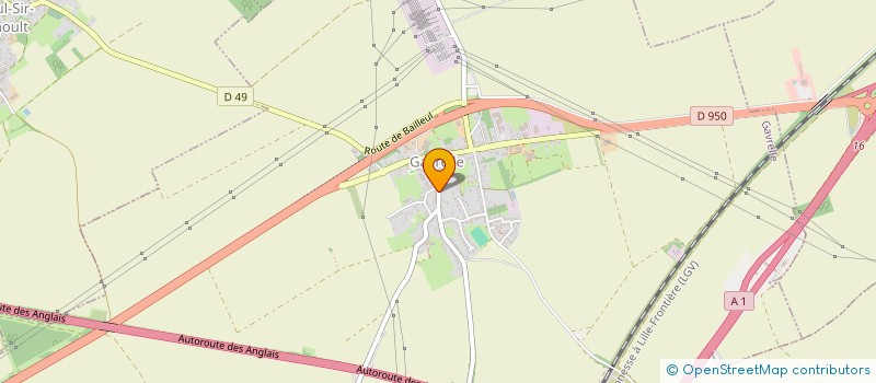 localisation de l'entreprise SCI AZUR  GAVRELLE