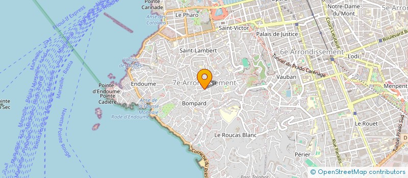 localisation de l'entreprise SCI AZUR à MARSEILLE