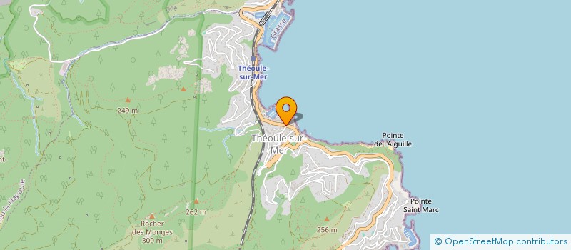 localisation de l'entreprise SCI AZUR  CANNES