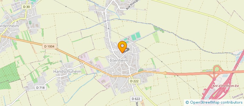 localisation de l'entreprise SCI AZUR ALSACE  ITTENHEIM