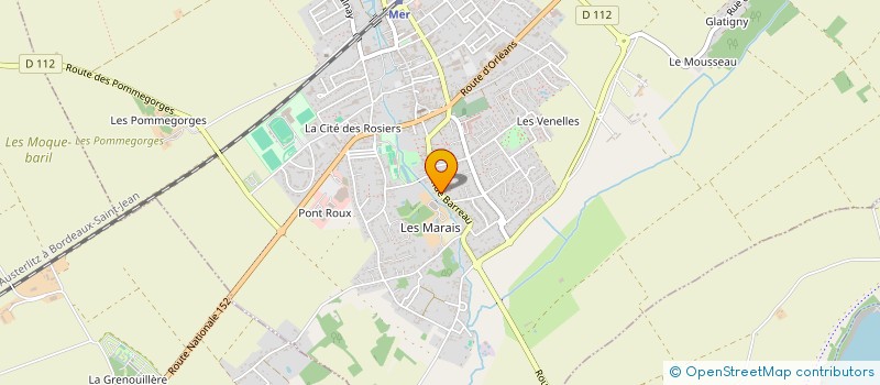 localisation de l'entreprise SCI AZUR MEDITERRANEE  MER