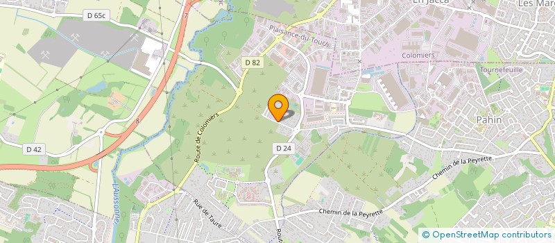 localisation de l'entreprise SCI AZUR PLAISANCE  PLAISANCE-DU-TOUCH