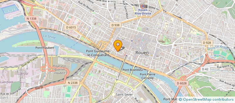 localisation de l'entreprise SCI AZUR SAINT ELOI à ROUEN