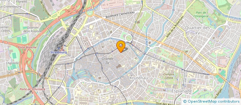 localisation de l'entreprise SCI AZUR SEA à STRASBOURG