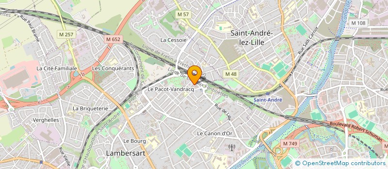 localisation de l'entreprise SCI AZUR TENAY à LAMBERSART