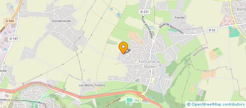 localisation de l'entreprise SCI AZUR WINDOW  FONTAINE-LA-MALLET