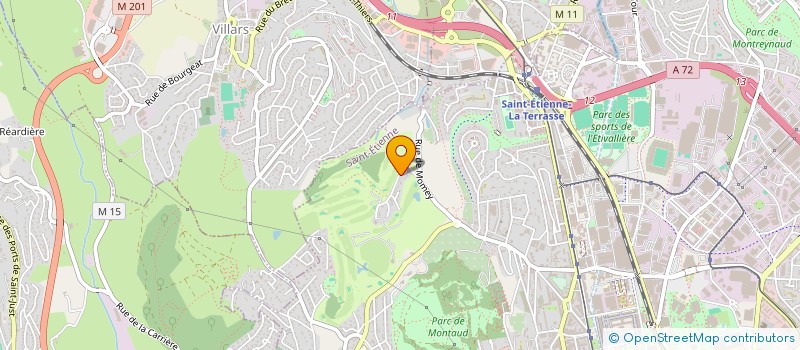 localisation de l'entreprise SCI AZURELICIA  SAINT-ETIENNE