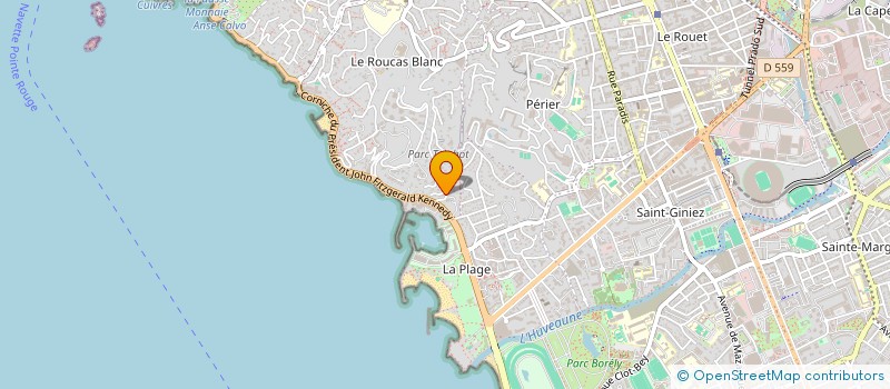 localisation de l'entreprise SCI AZURELLA à MARSEILLE