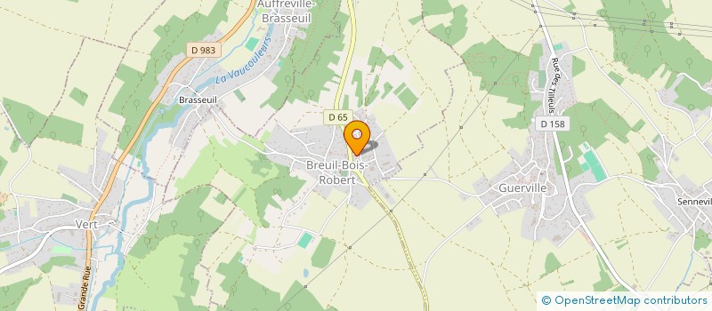 localisation de l'entreprise SCI AZZAZ IMMOBILIERE  BREUIL-BOIS-ROBERT