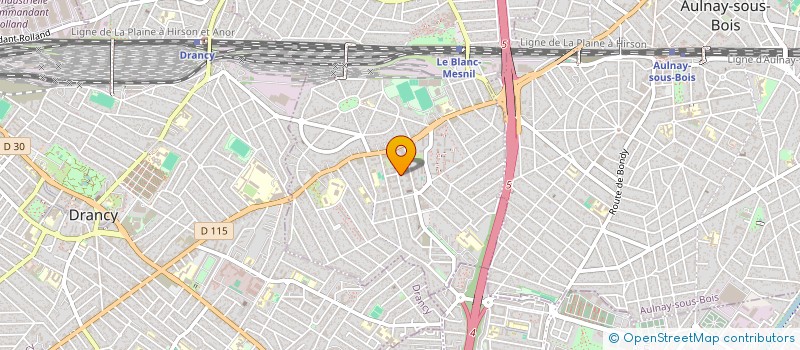 localisation de l'entreprise SCI AZZOUZI  LE BLANC MESNIL