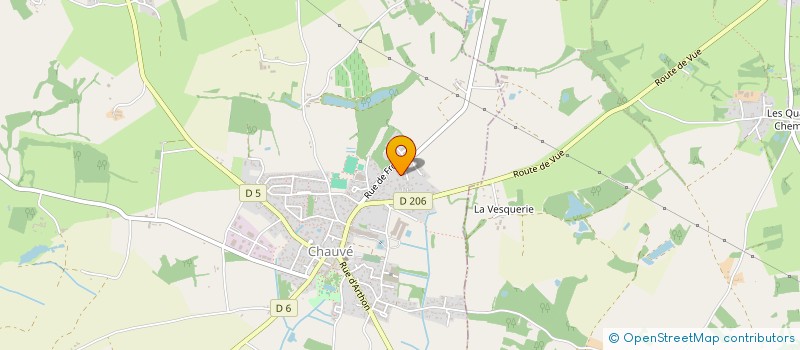 localisation de l'entreprise SCI B 2 M  CHAUVE