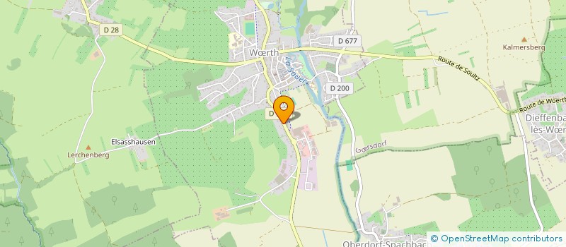 localisation de l'entreprise SCI B 5  WRTH