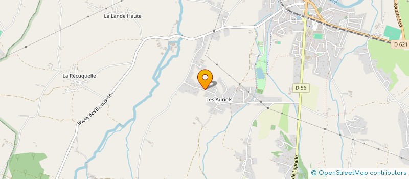 localisation de l'entreprise SCI B 612  LABRUGUIERE