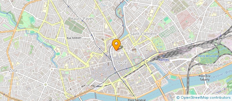 localisation de l'entreprise SCI B 612 à NANTES