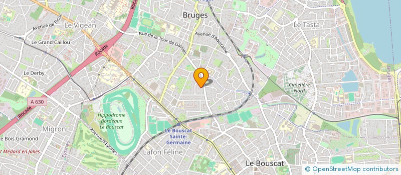 localisation de l'entreprise SCI B  BRUGES