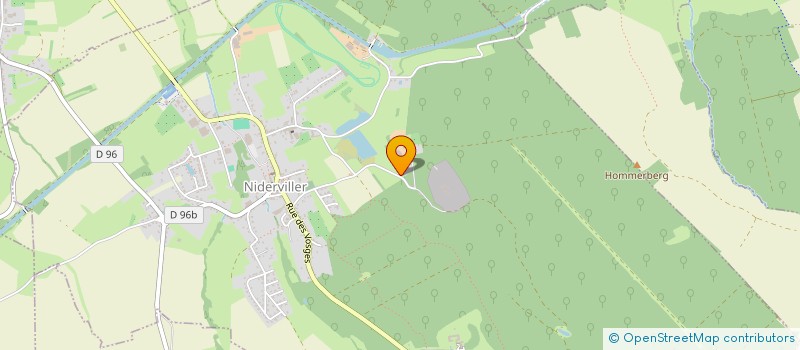 localisation de l'entreprise SCI B A  NIDERVILLER