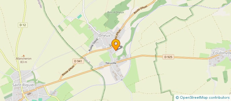 localisation de l'entreprise SCI B A B E E L  ONEUX