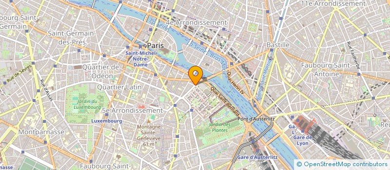 localisation de l'entreprise SCI B.A.C  PARIS