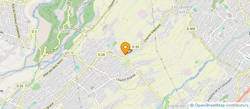 localisation de l'entreprise SCI B.A.C à SAINT-PIERRE