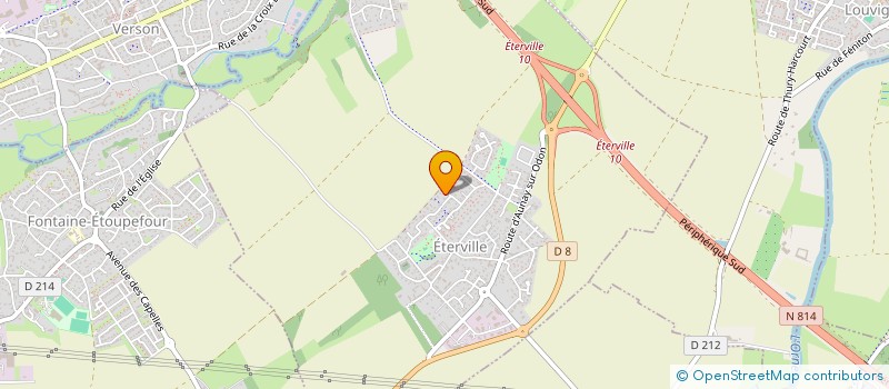 localisation de l'entreprise SCI B.A.C  ETERVILLE