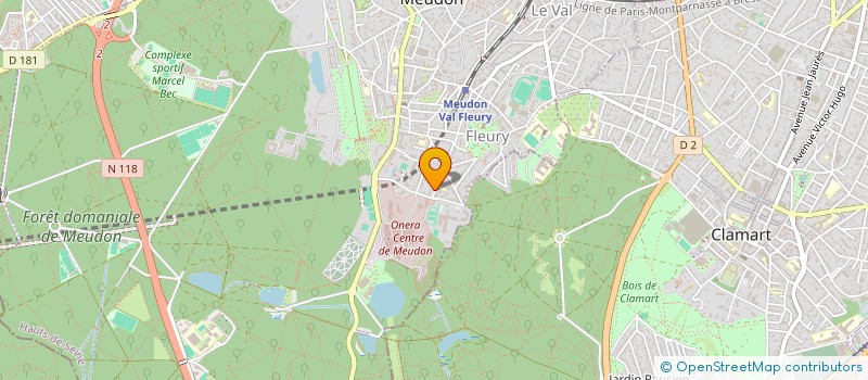 localisation de l'entreprise SCI B.A.I IMMOBILIER à MEUDON