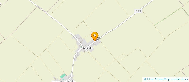 localisation de l'entreprise SCI B.A.P  PRUNAY-BELLEVILLE