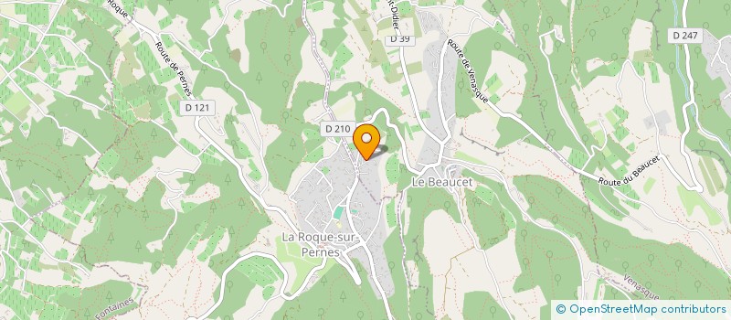 localisation de l'entreprise SCI B ANO B  LE BEAUCET