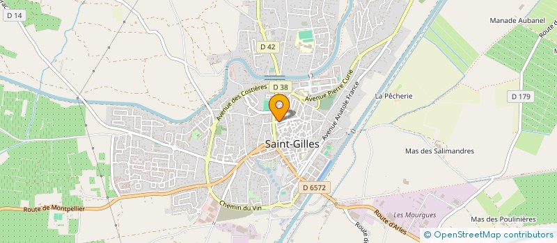 localisation de l'entreprise SCI B AU CARRE à SAINT-GILLES