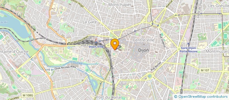 localisation de l'entreprise SCI B.B. à DIJON
