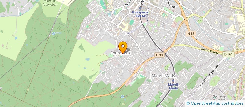 localisation de l'entreprise SCI B.B  SAINT-GERMAIN-EN-LAYE