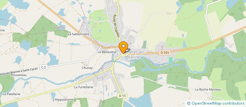 localisation de l'entreprise SCI B.B. à MEZIERES-EN-BRENNE