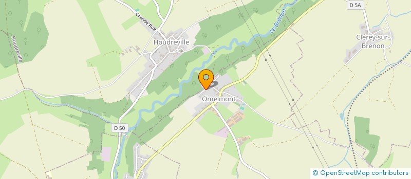 localisation de l'entreprise SCI B.B.  OMELMONT