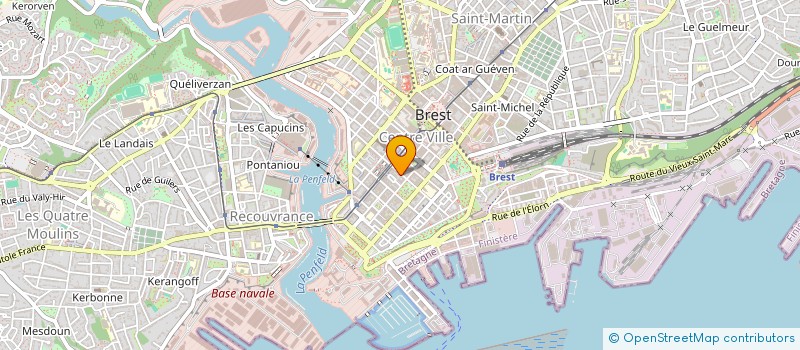 localisation de l'entreprise SCI B.B  BREST