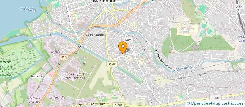 localisation de l'entreprise SCI B.B BOX LOCATION  MARIGNANE