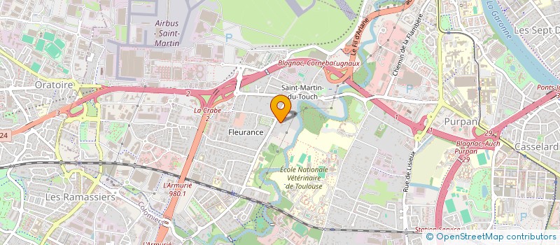 localisation de l'entreprise SCI B&B IMMO à TOULOUSE