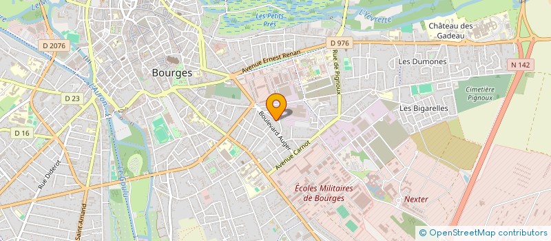 localisation de l'entreprise SCI B.B.L.  BOURGES