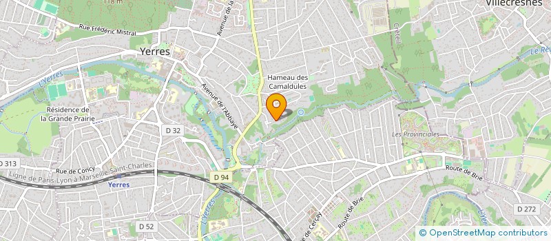 localisation de l'entreprise SCI B & B MONTROUGE  YERRES