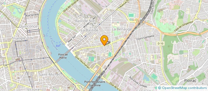 localisation de l'entreprise SCI B C  BORDEAUX