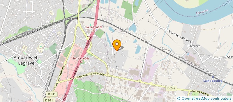 localisation de l'entreprise SCI B & C  SAINT-LOUBES