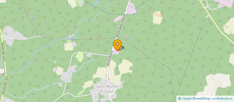 localisation de l'entreprise SCI B.C.D.  SAINT-MICHEL-ESCALUS