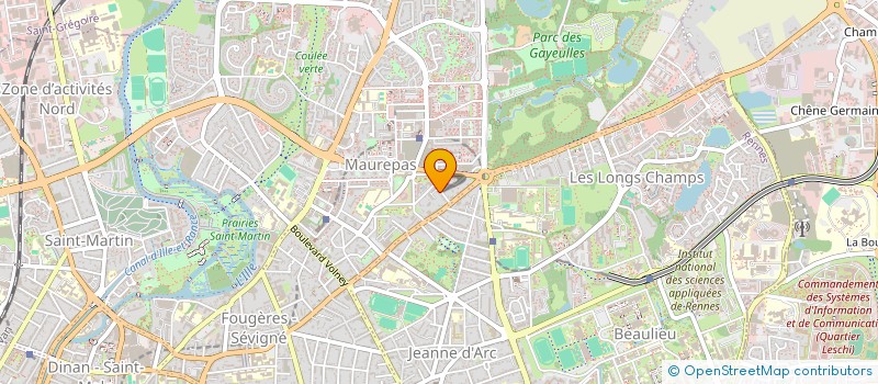 localisation de l'entreprise SCI B.C.D.-PARIS  LA FLOTTE