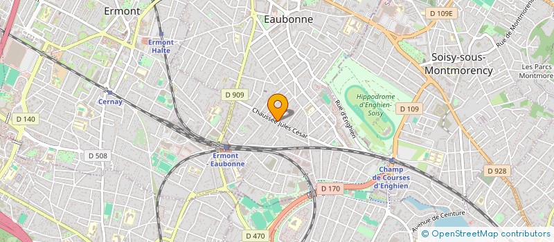 localisation de l'entreprise SCI B&C IMMO à EAUBONNE