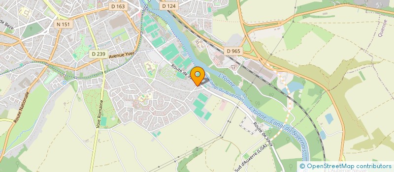 localisation de l'entreprise SCI B.C.L à AUXERRE