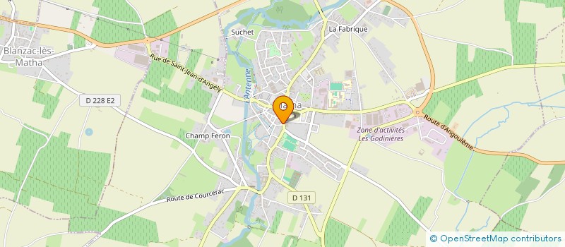 localisation de l'entreprise SCI B.C.L.  MATHA