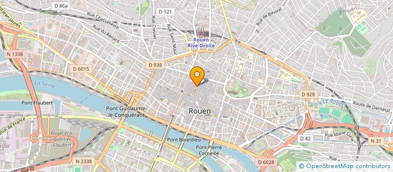 localisation de l'entreprise SCI B.C.L. à ROUEN