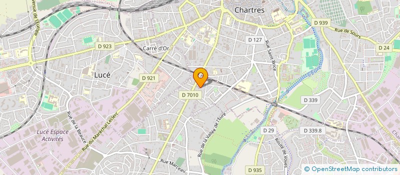 localisation de l'entreprise SCI B.C.M. à CHARTRES