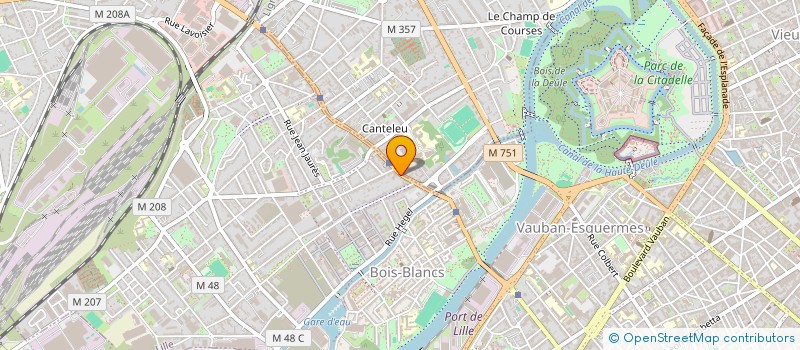 localisation de l'entreprise SCI B.C.NEVEU à LILLE