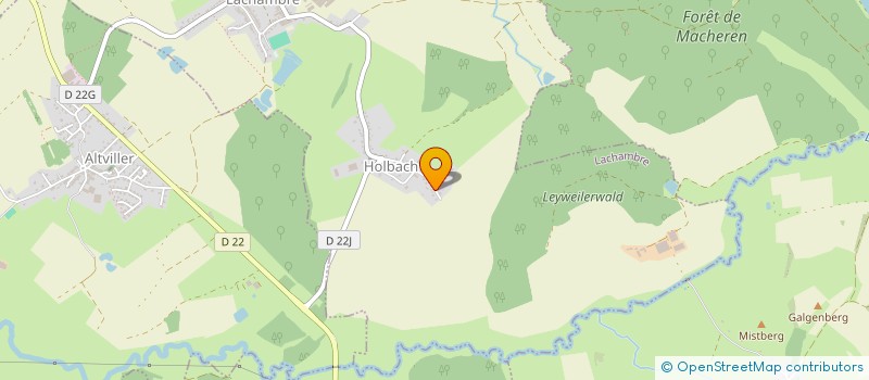 localisation de l'entreprise SCI B.C.P.  LACHAMBRE