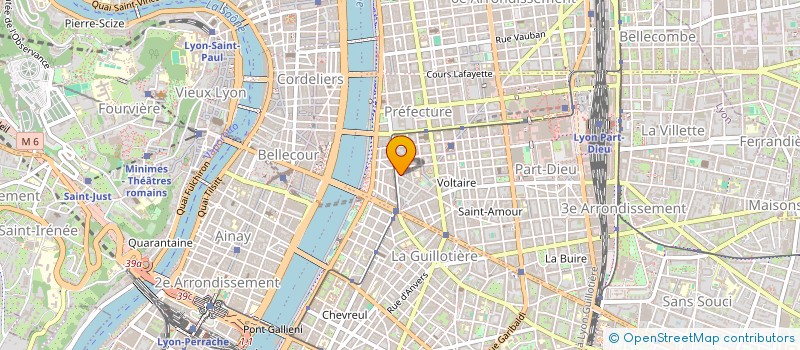 localisation de l'entreprise SCI B.D.  LYON